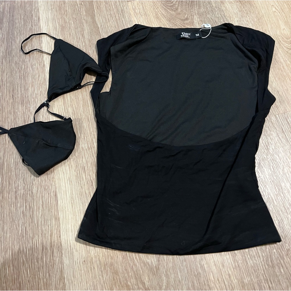 TWO PIECE TIGER MIST TOP SIZE M